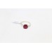 Women's Ring 925 Sterling Silver Natural red ruby gem stone A 192